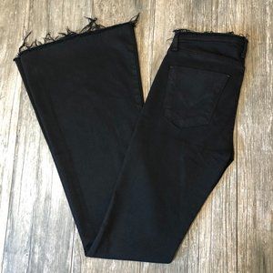 Hudson Black Slim Flare Jeans